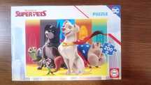 Puzzle EDUCA 200 peças. Superpets. Como novo.