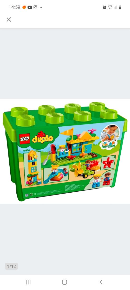 Lego Duplo plac zabaw 10864