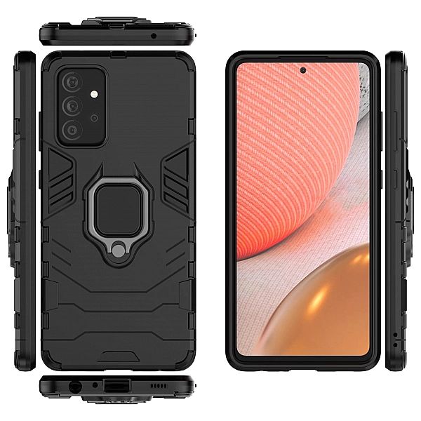 Ring Armor pancerne hybrydowe etui pokrowiec + magnetyczny uchwyt Sams