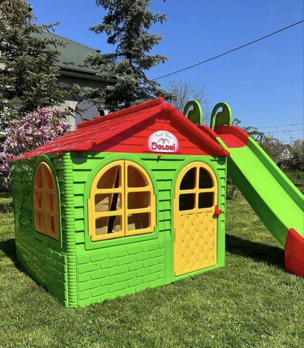 Домик детский Будинок пластиковий Дитячий будиночок Долони