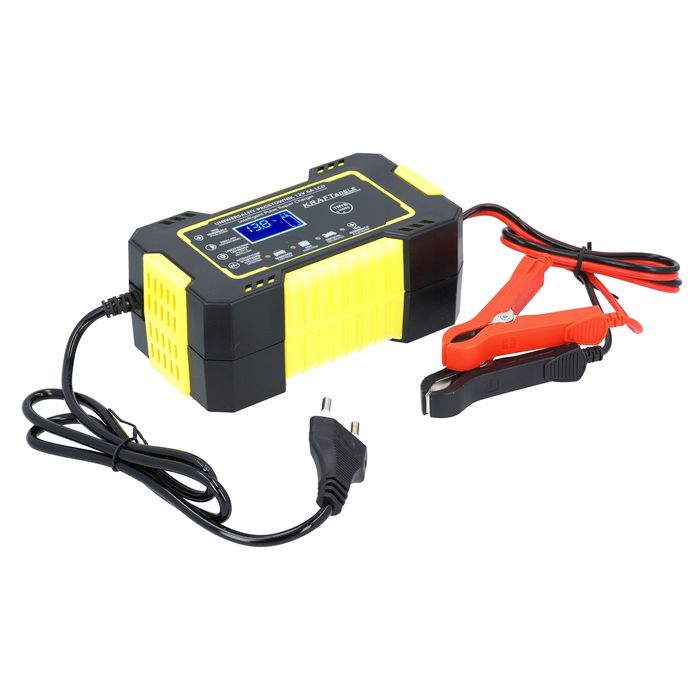 Prostownik Akumulatorowy Automatyczny Funkcja Naprawy 12/24V Ładowark