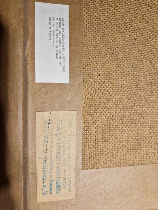 Leon Wyczółkowski 'Rybak' obraz reprodukcja