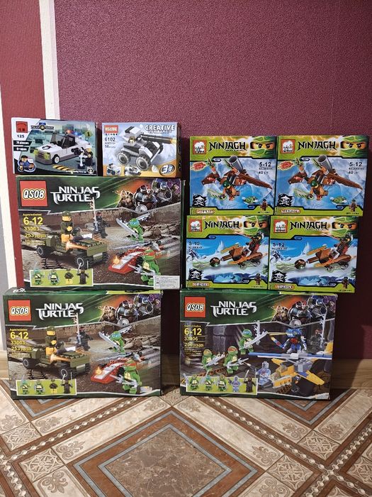 Лего ніндзяго ніндзя танк поліція