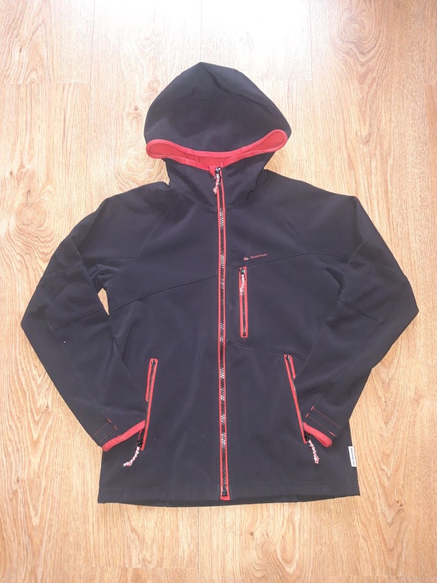 Kurtka softshell dla chłopca, Decathlon, rozm.125/132