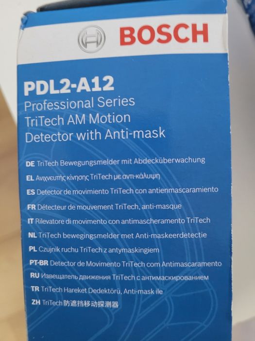 Podwójny Czujnik ruchu TriTech z antymaskingiem