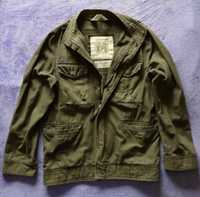 Casaco Verde Tropa - 100% Algodão - Tamanho S - Military Jacket