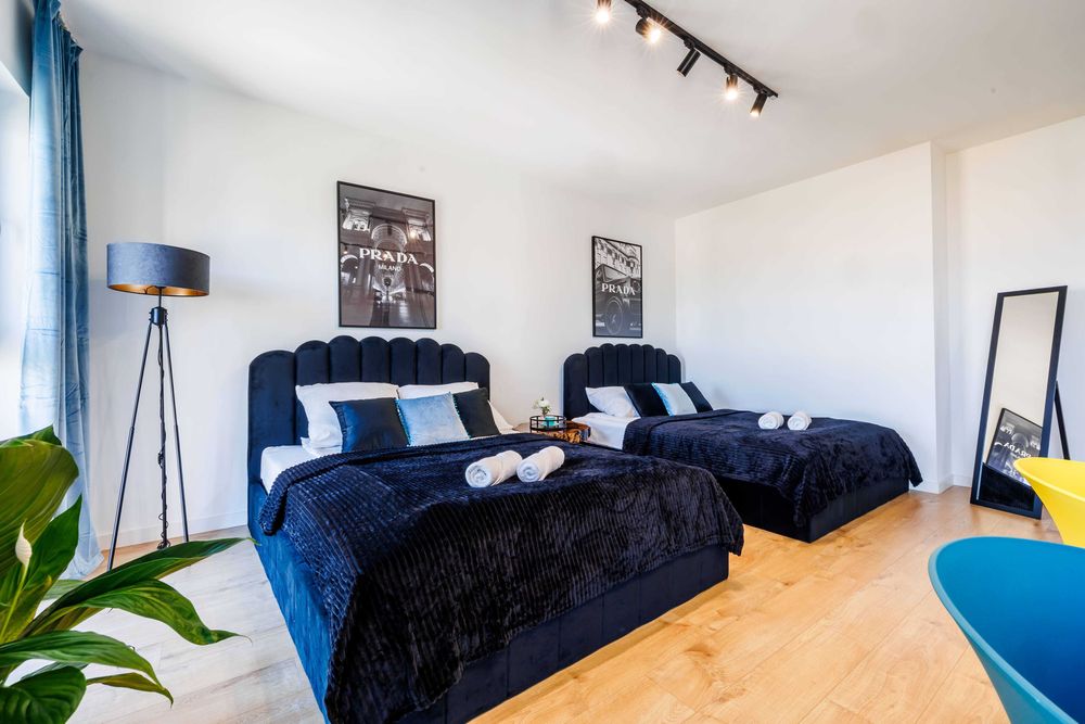 Apartament do wynajęcia na doby - 17 piętro - widok na panoramę miasta