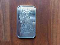 Barra de Prata Fina 1oz (USA)