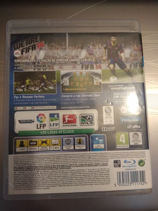 FIFA 14 ps3 troco por jogo xbox 360