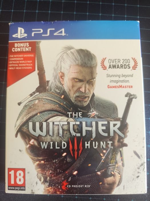 Jogo The Witcher 3 PS4
