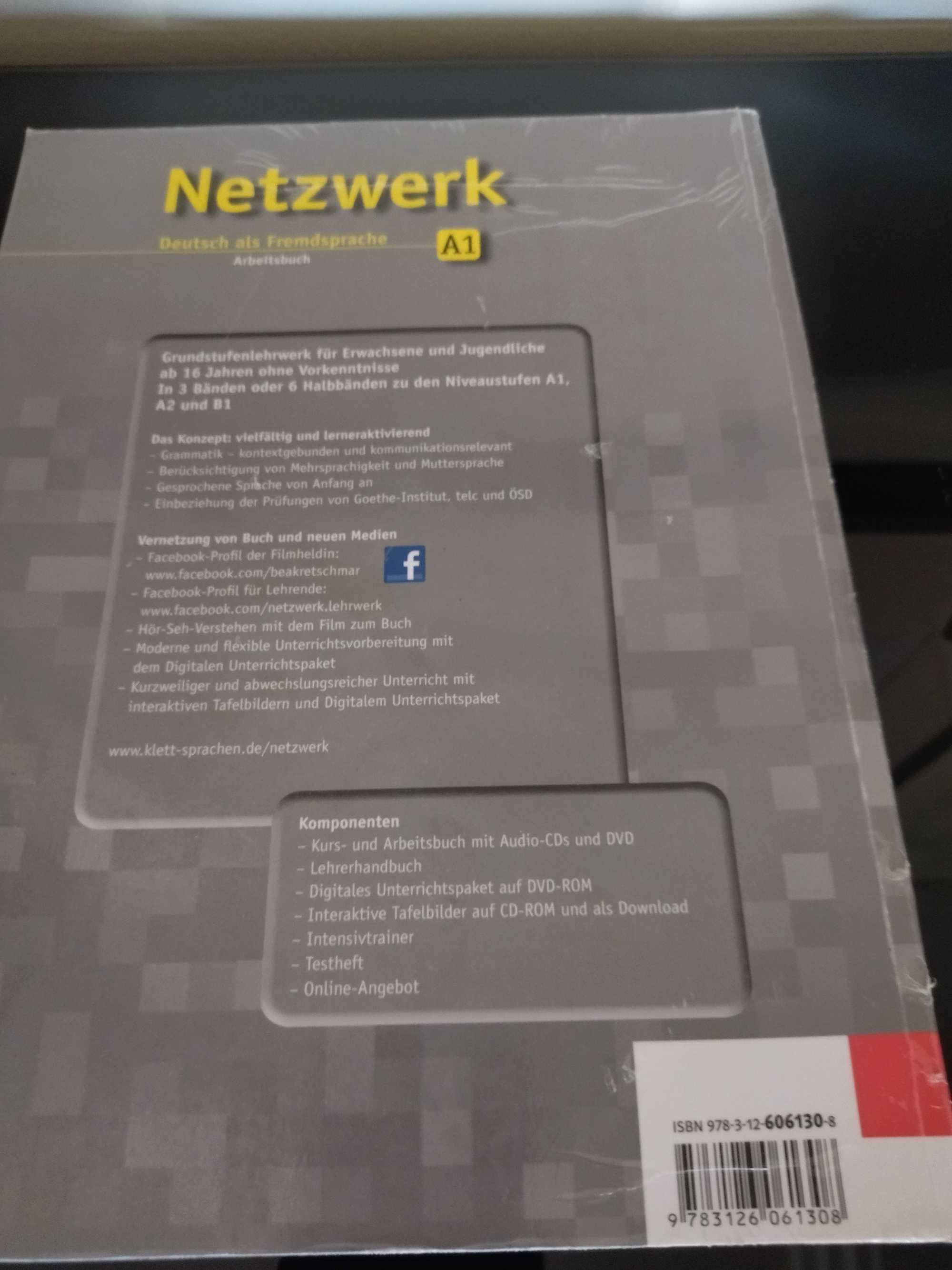 Livro de atividades de Alemão - Netzwerk 11º Ano