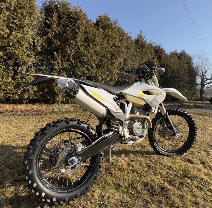 Husqvaran FE 250 ze Szwecji Rekluse Homologacja