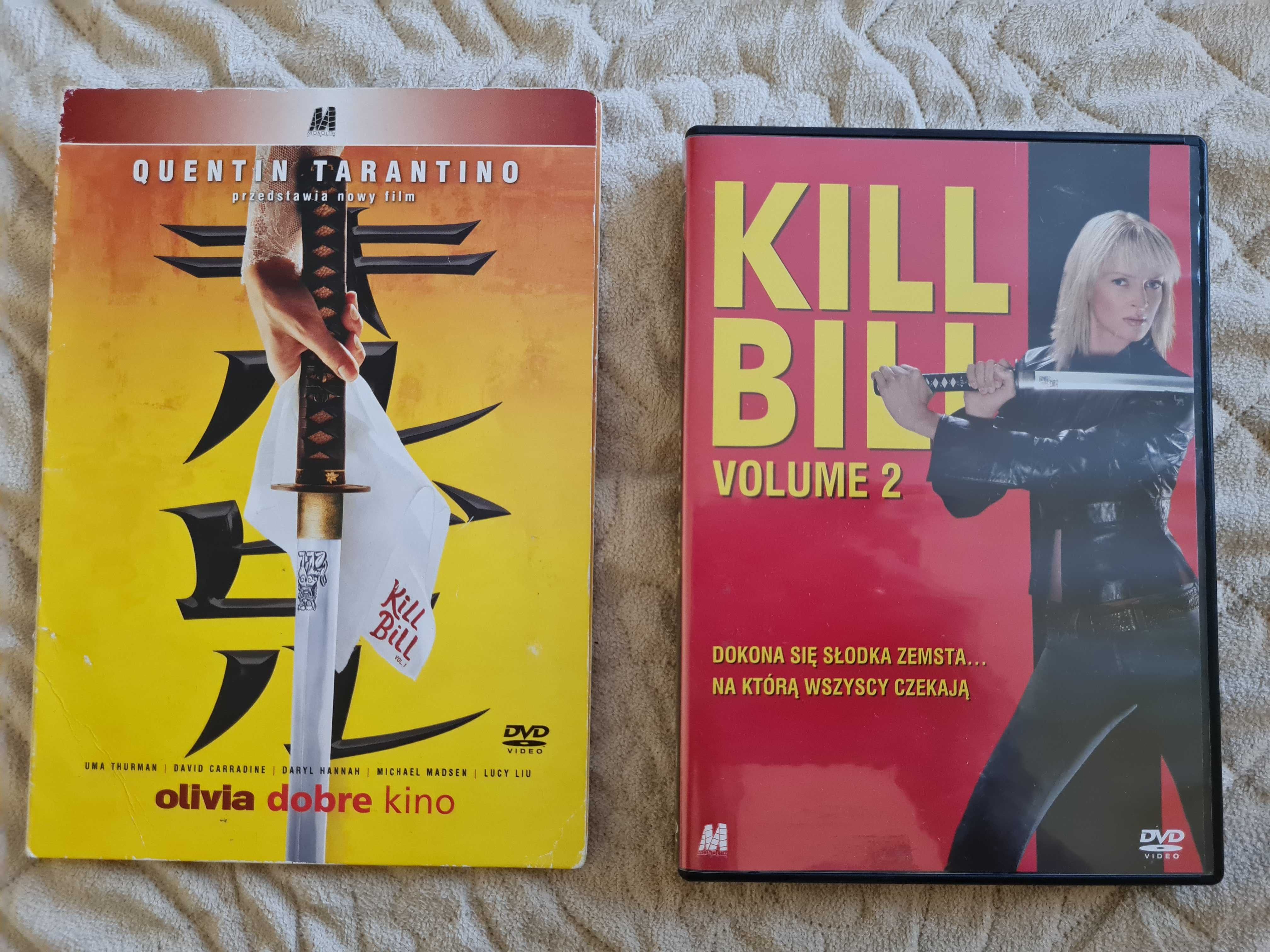 Kill Bill cz. 1 i 2 płyty DVD