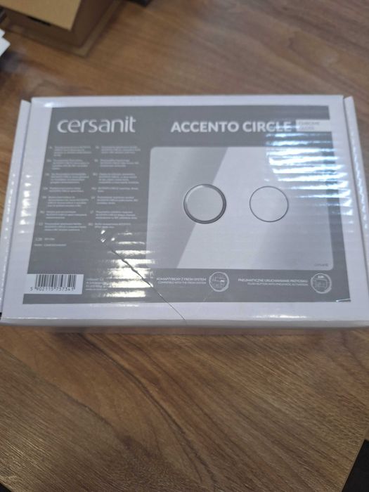 Przycisk spłukujący pneumatyczny Cersanit Accento Circle
