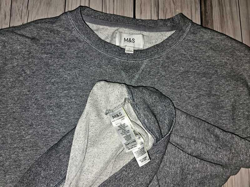 Bluza Marks & Spencer M&S L szara
