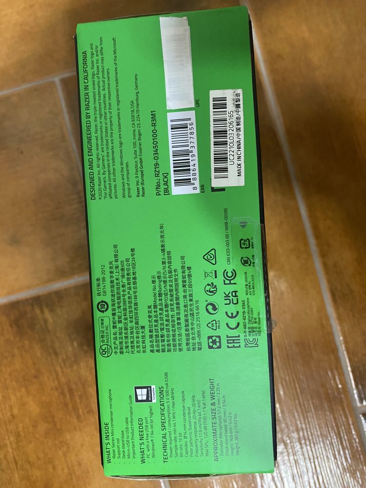 Microfone USB | Razer Seiren Mini