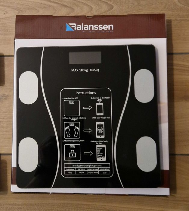 Waga elektroniczna z analizatorem składu masy ciała SMART Nowa