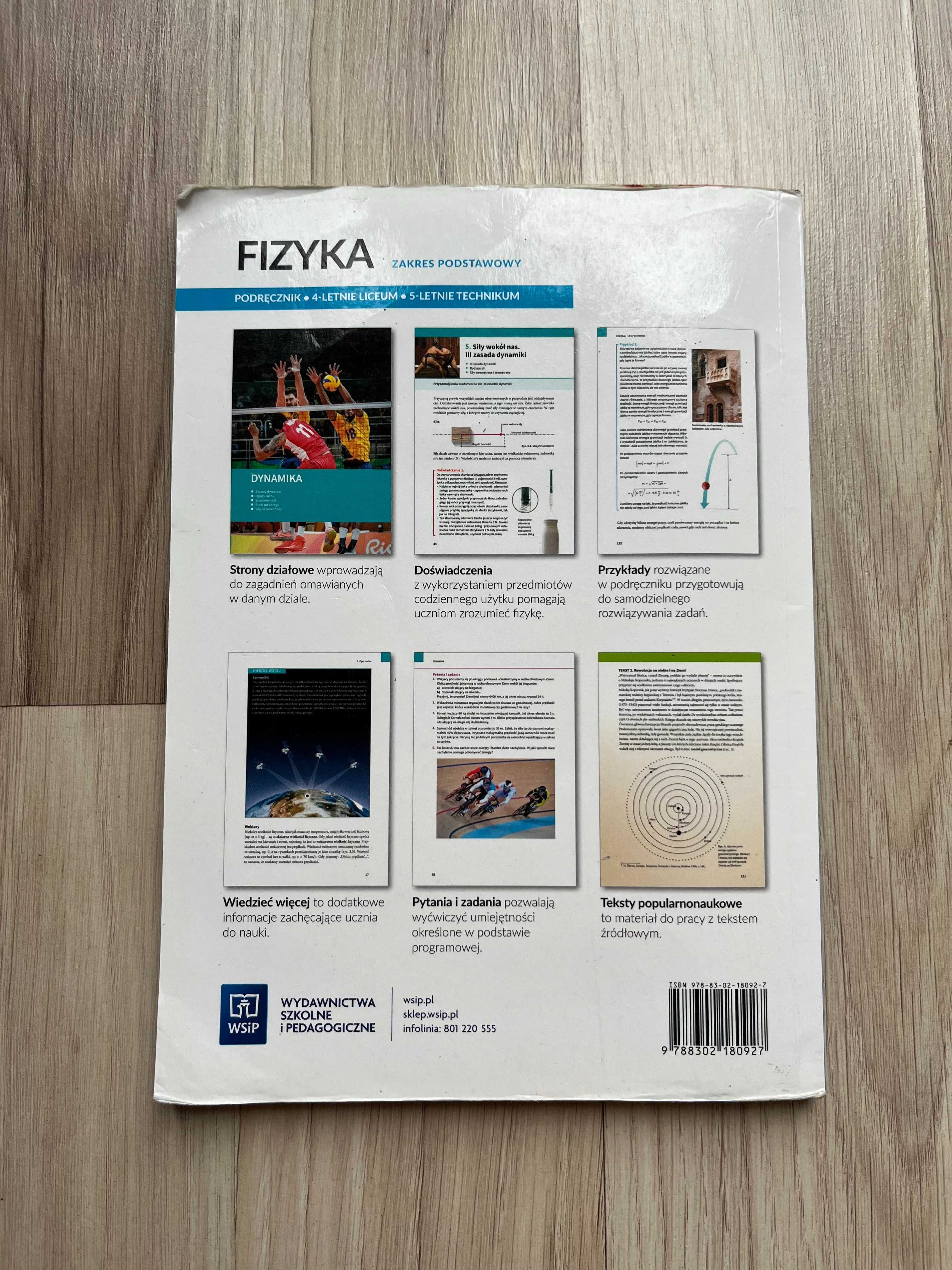 Podręcznik FIZYKA kl. 1 WSIP ZP