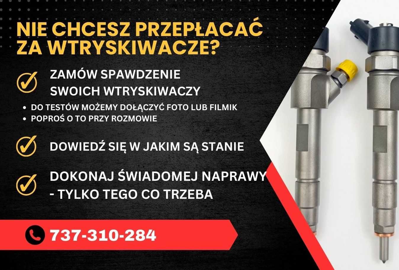 Wtryski 1.3 1.4 1.5 1.6 1.7 1.8 2.0 2.2 3.0 jtd cdi cdti hdi dci tdi