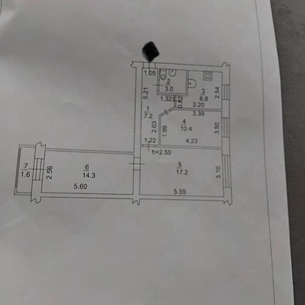Продається 3-кімнатна квартира