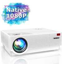 Projector 9000 lumens + NATIVA 1080P i + Keystone 4D / 4k (NOVOS)