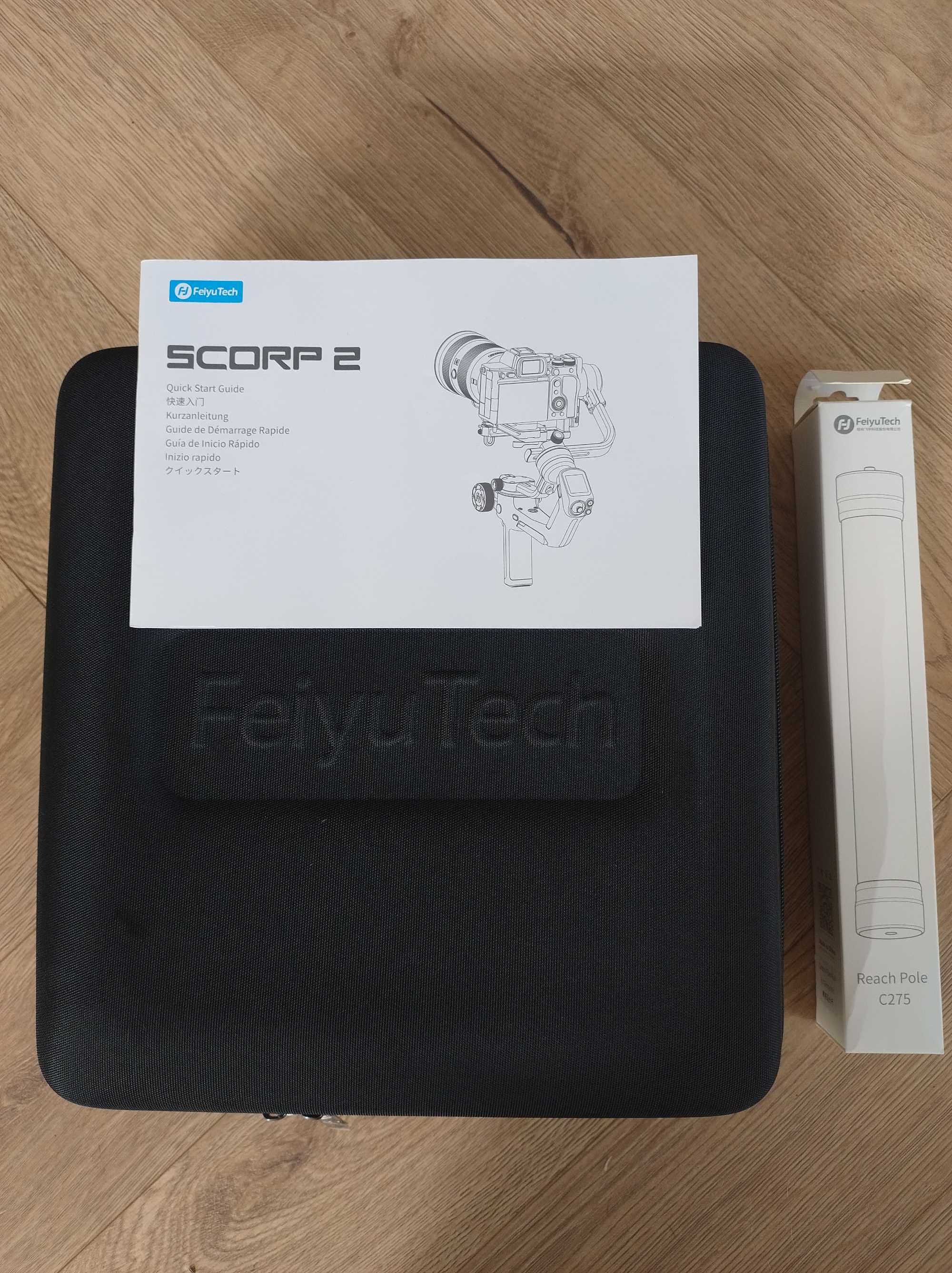 Nowy Gimbal ręczny FEIYUTECH Scorp 2 Kit