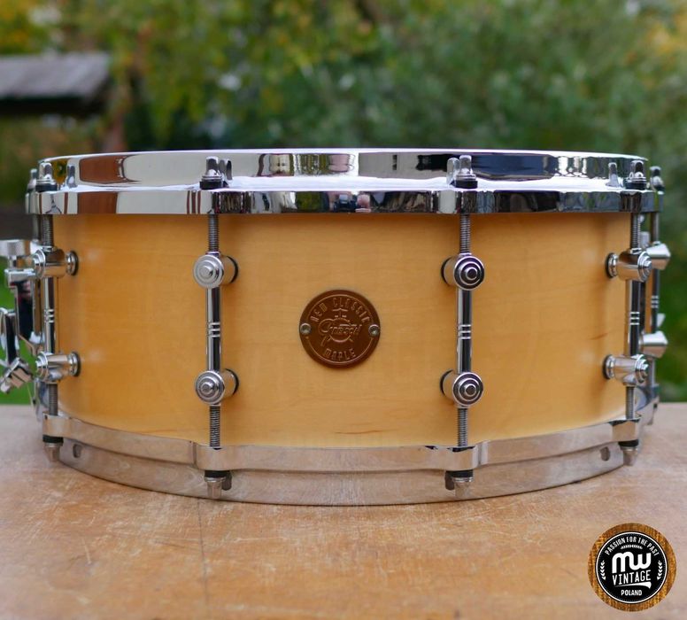 ‼️ Werbel Gretsch New Classic 14” x 5,5” Satin Natural ‼️