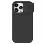 Etui Nillkin Camshield Silky Silicone Do Iphone 15 Plus Czarny