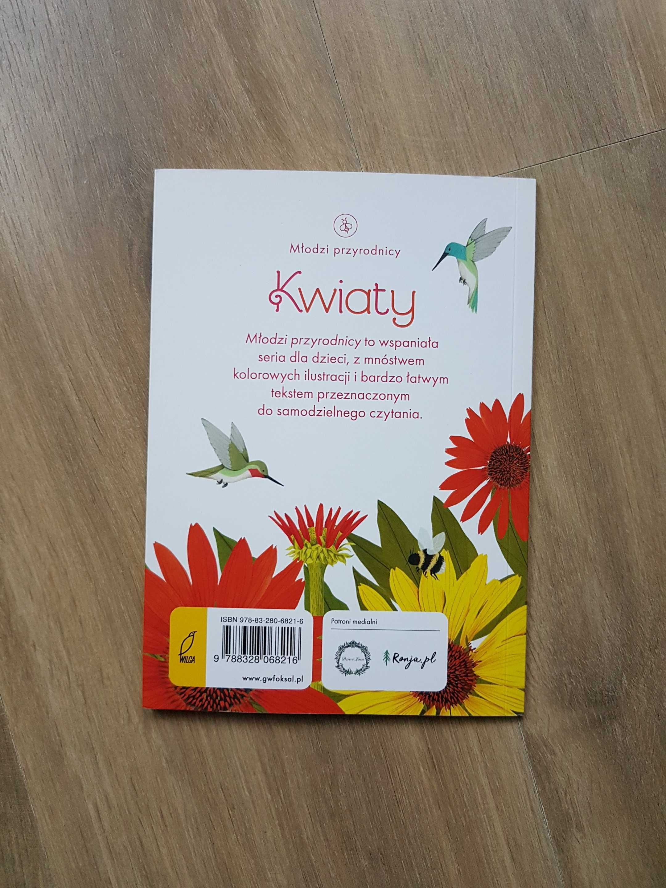 Młodzi przyrodnicy Kwiaty Wilga / GW Foksal 2019 rok Nauka czytania