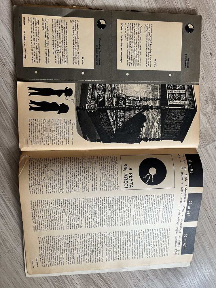 OPINIA magazyn czasopismo PRL 3 numery