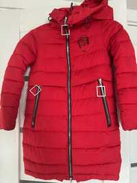 Пальто, куртка зима 128р. Отличное состояние