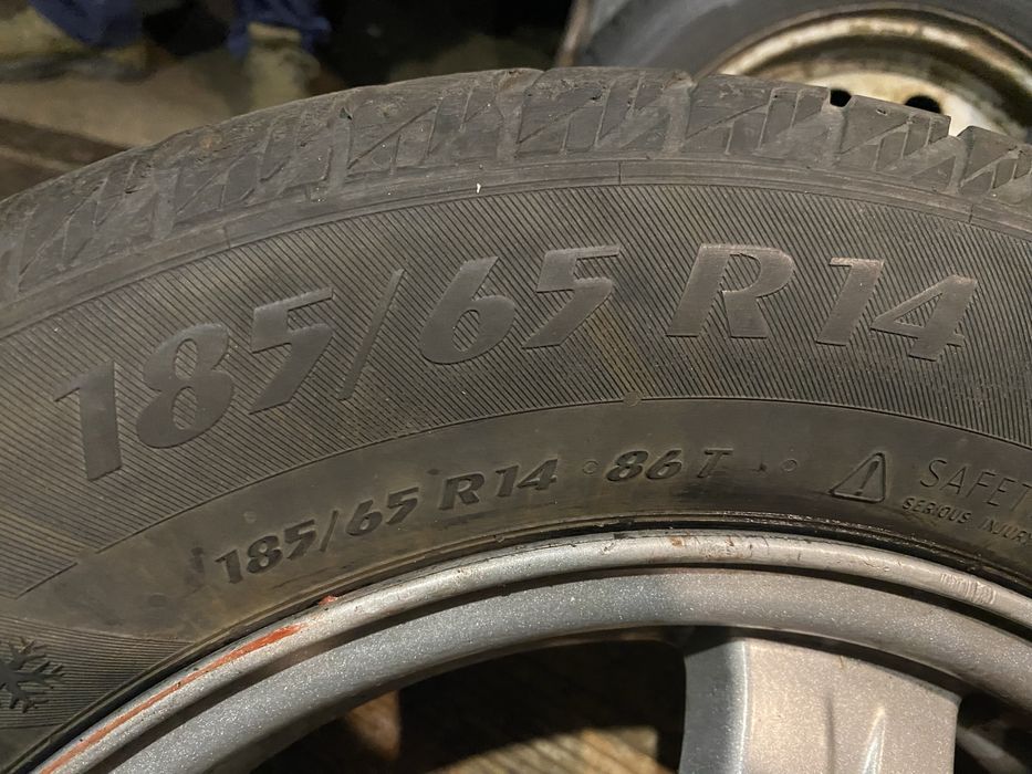 Диски Ваз R14. 4x98 Цена 6500грн. За 4 диска з резиною