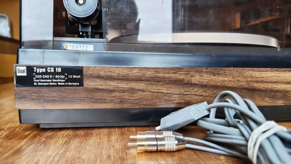 Giradiscos Dual 1225 automático e em óptimo estado original!