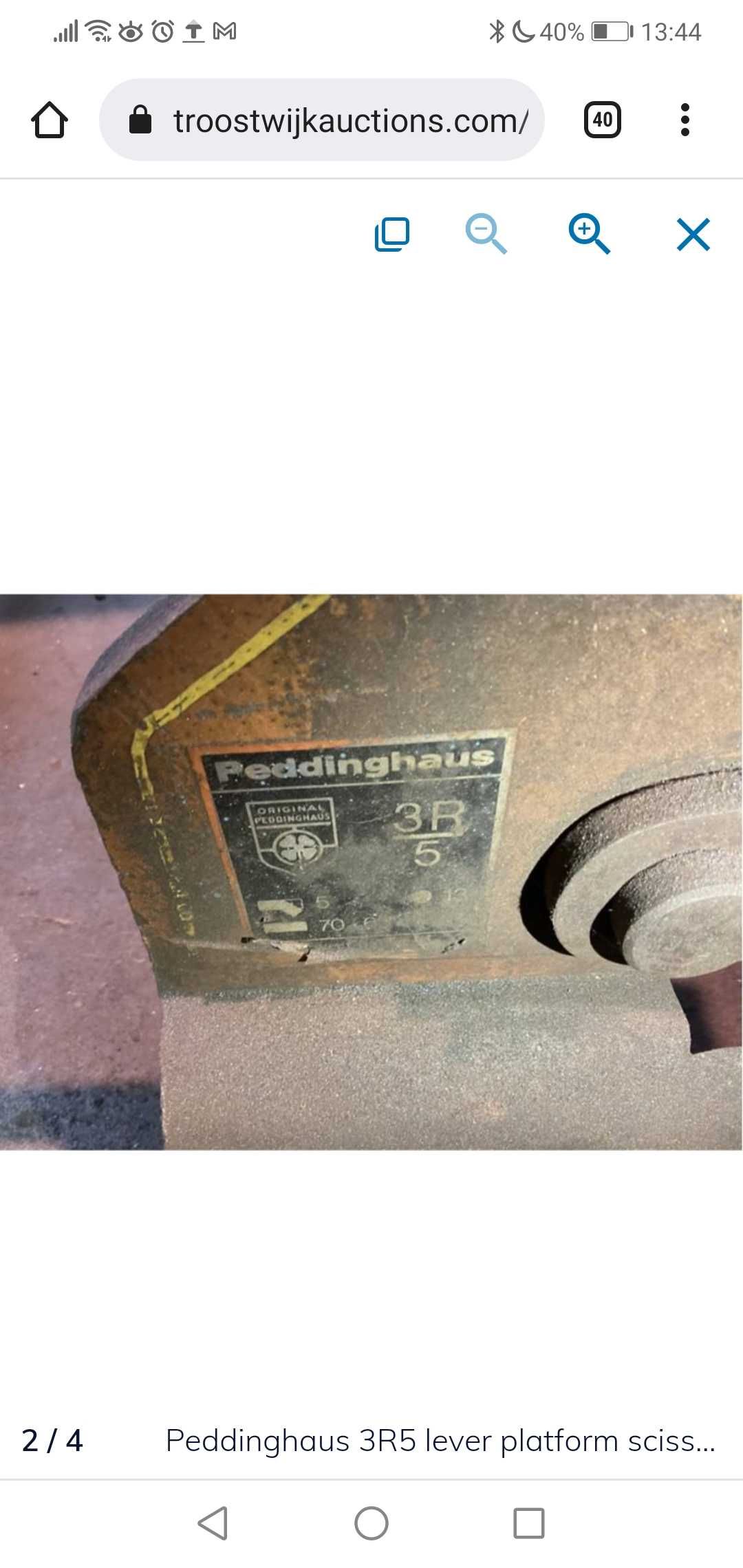 Guilhotina manual para cortar chapas, marca: peddinghaus, oportunudade