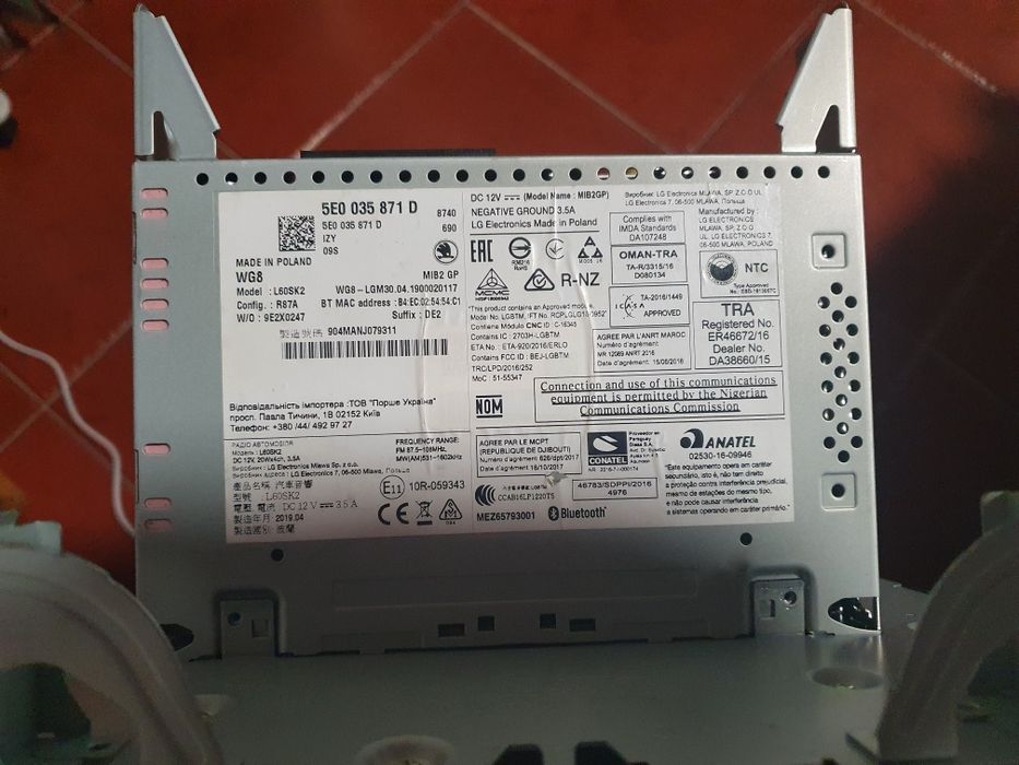 Multimidia car skoda fabiam