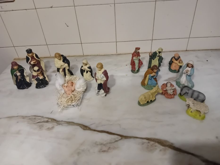 Conjunto de Peças de Presépio