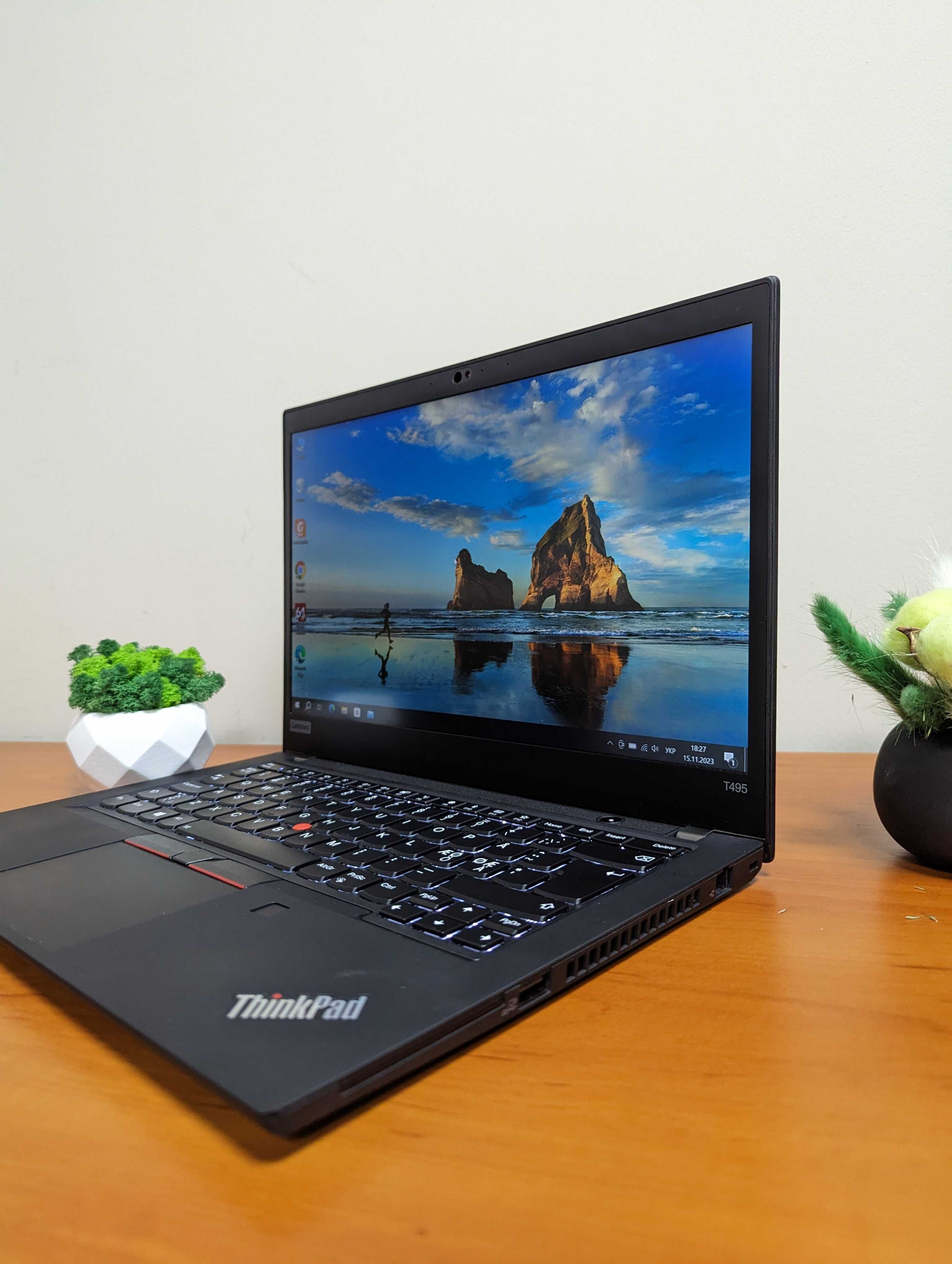 Ноутбук Lenovo ThinkPad T495/14/IPS/FULLHD/Ryzen5 Pro/16/256