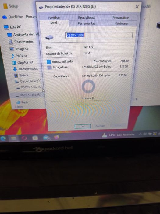Kingston DataTraveler Exodia de 128 GB