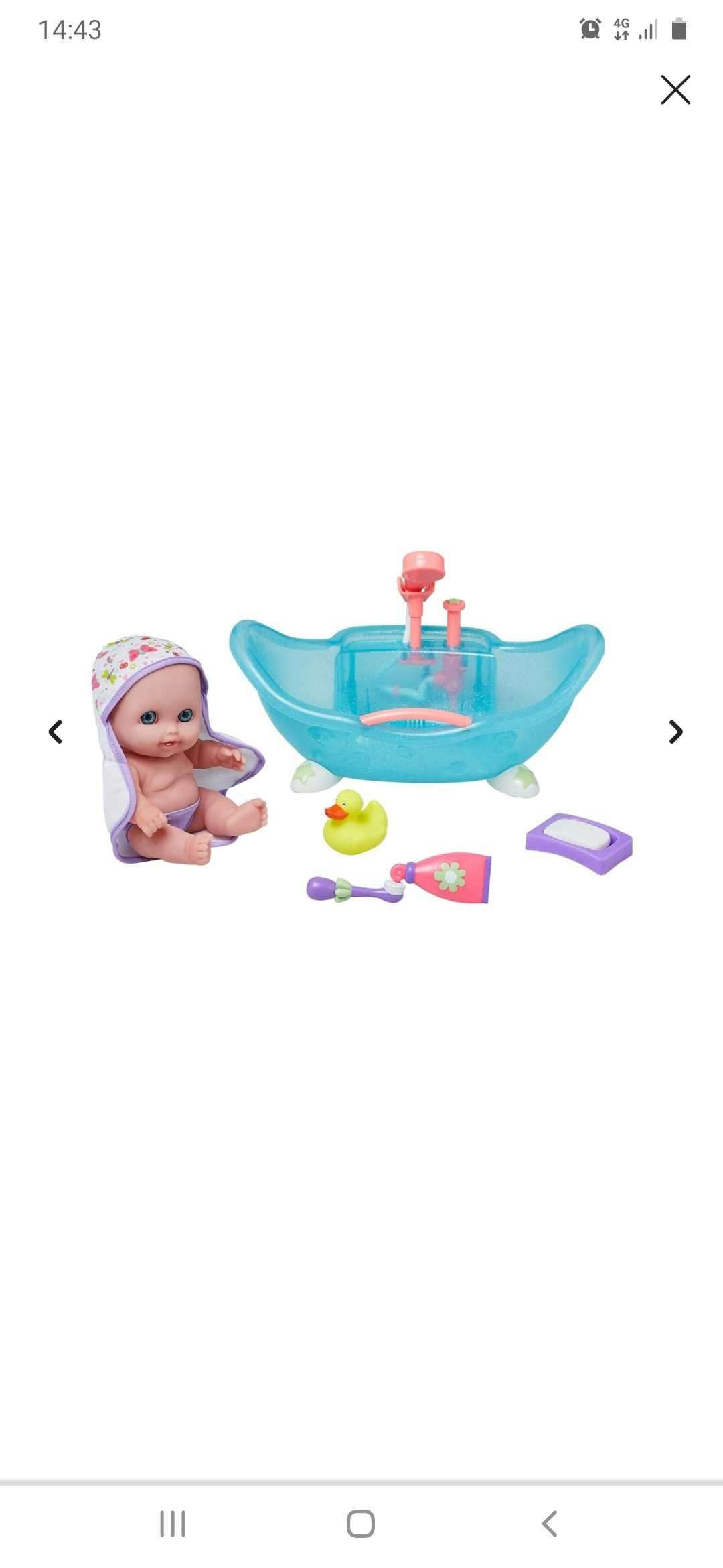 Brinquedos: Nenuco berço + banheira com acessórios