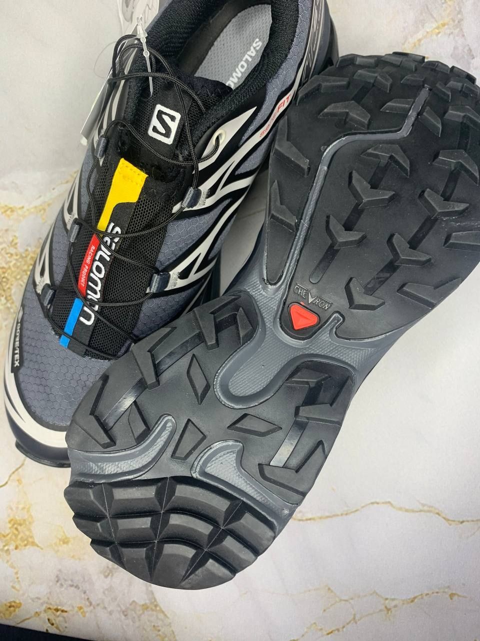 Чоловічі Кросівки Salomon XT-6 Gore-Tex Black Lunar Rock