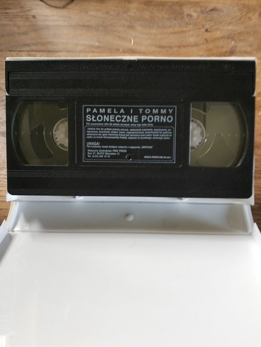 Kaseta VHS Pamela i Tommy słoneczne porno