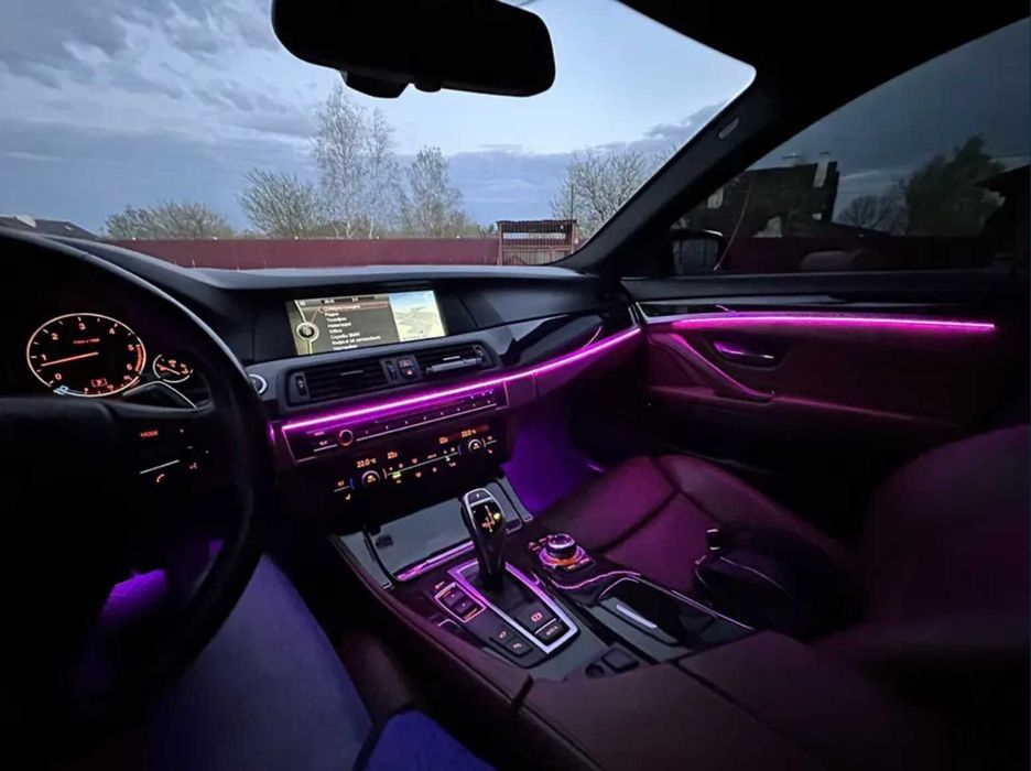 Контурная Ambient подсветка салона на все марки авто LED RGB Освещение