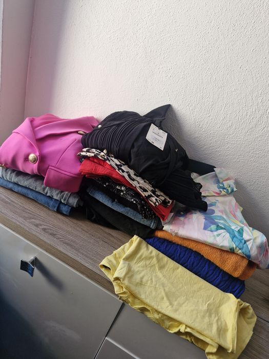 Paczka ubrań damskich modne także nowe hm zara Reserved m/l