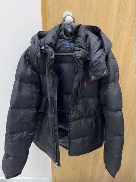 Kurtka puchowa Polo Ralph Lauren Gorham Down Jacket czarny L size