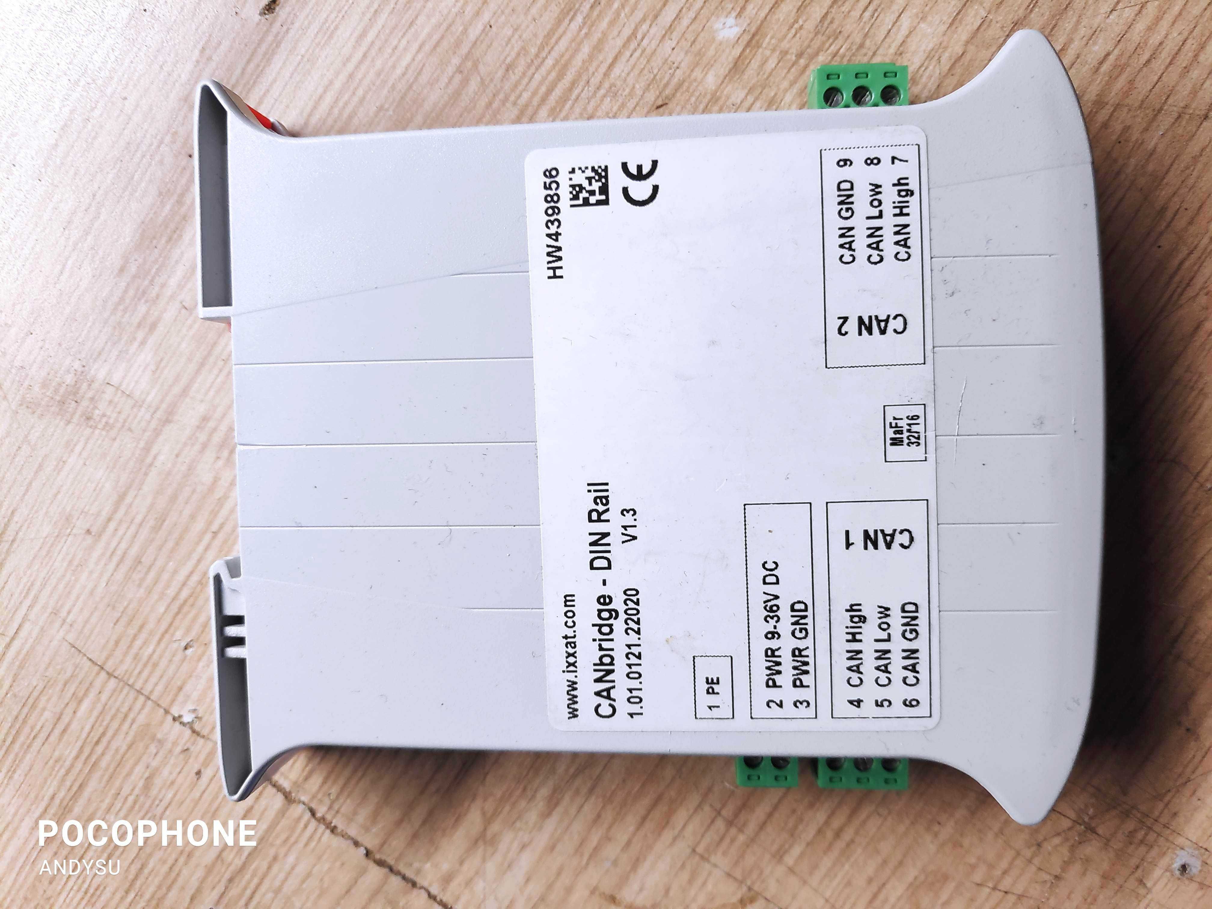 Ixxat CANbridge DIN Rail 2xSzybki Interfejs magistrali 1.01.0121.22020