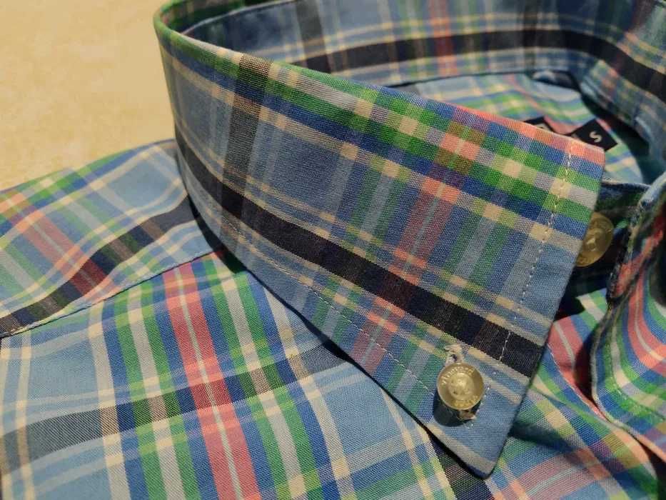 VINEYARD USA - NOWA z LOGO i Metkami Koszula Męska rozmiar M