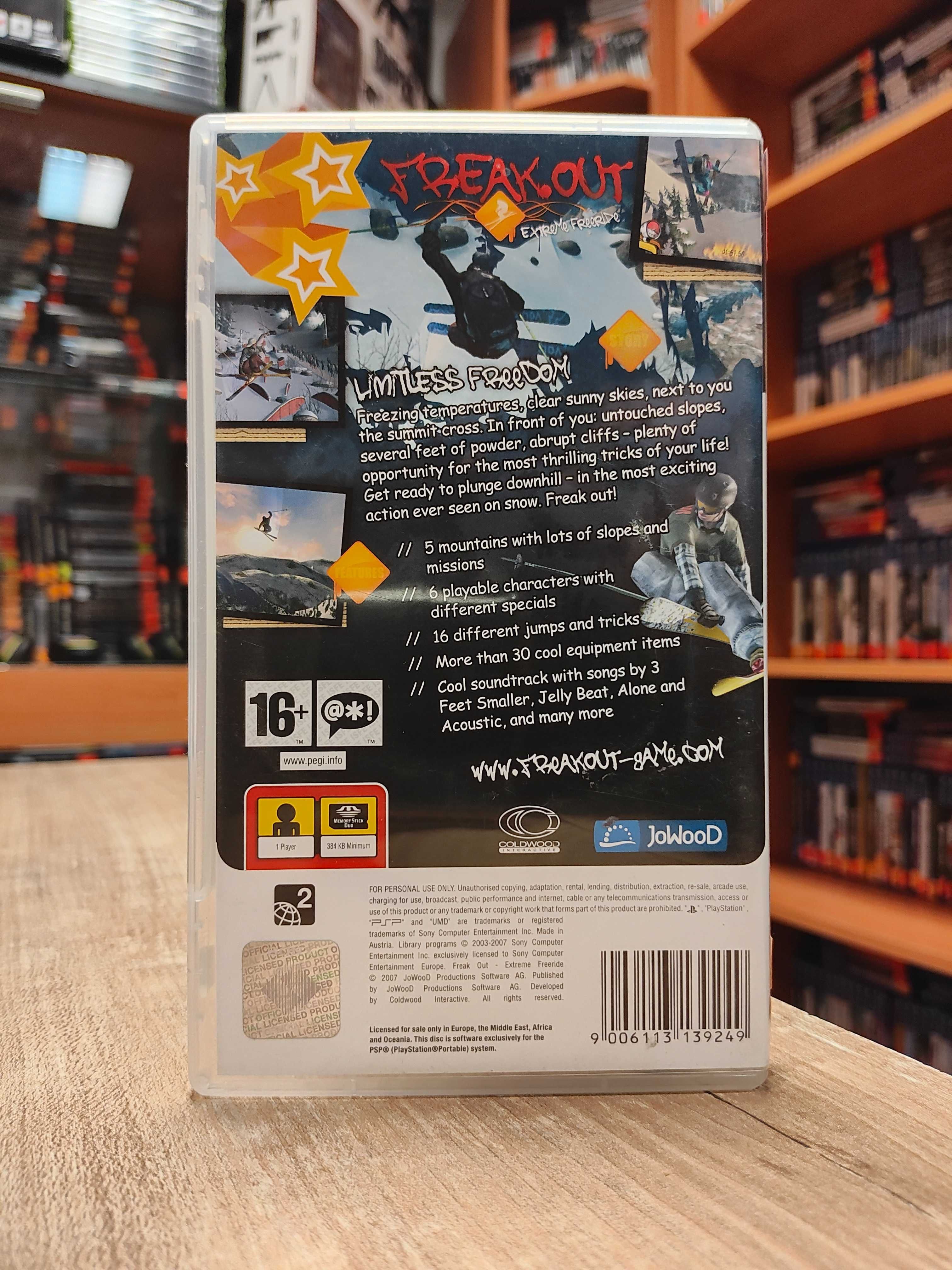Freak Out: Extreme Freeride PSP Sklep Wysyłka Wymiana