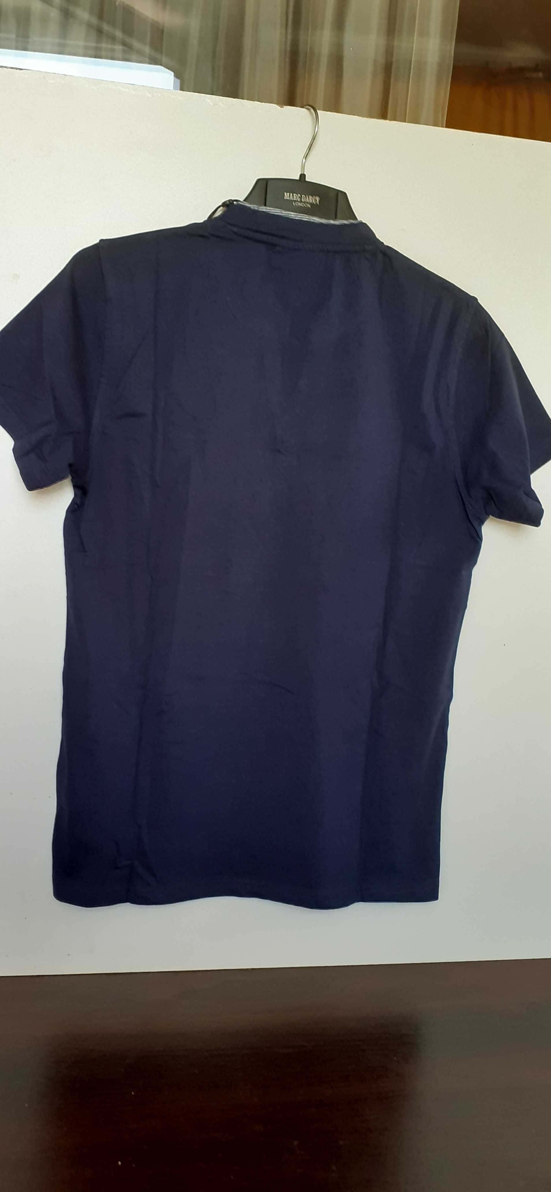 Новая мужская футболка Pierre Cardin размер М (46), L (48) темно синяя