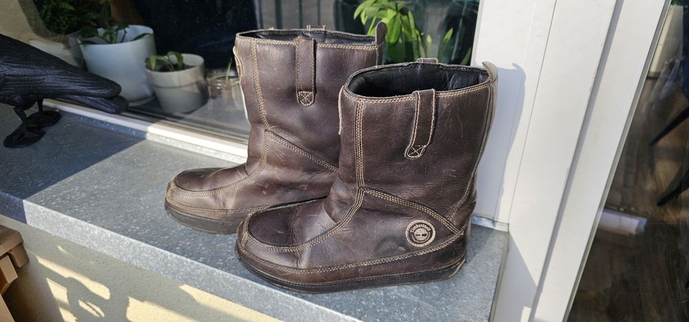 Timberland zimowe skórzane buty rozmiar 39 wkładka 25,5cm