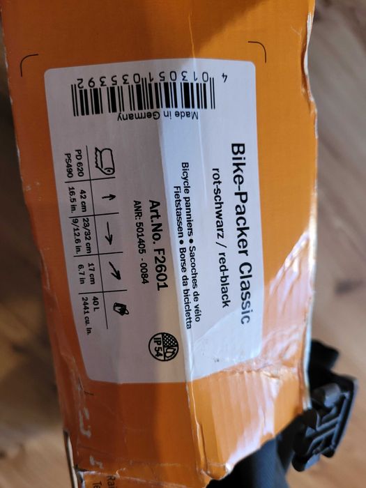 Sakwa rowerowa ortlieb